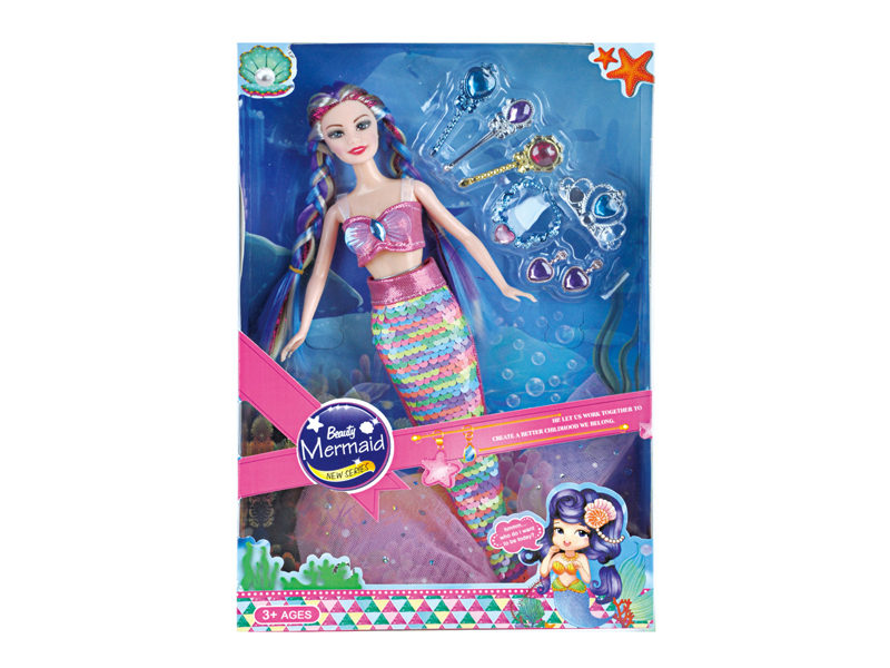 14 Inch Solid Live Hand Fish Doll Series