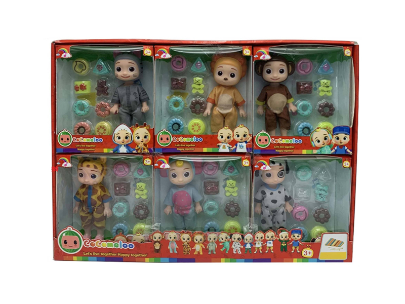 6-Inch Solid Body Doll Series