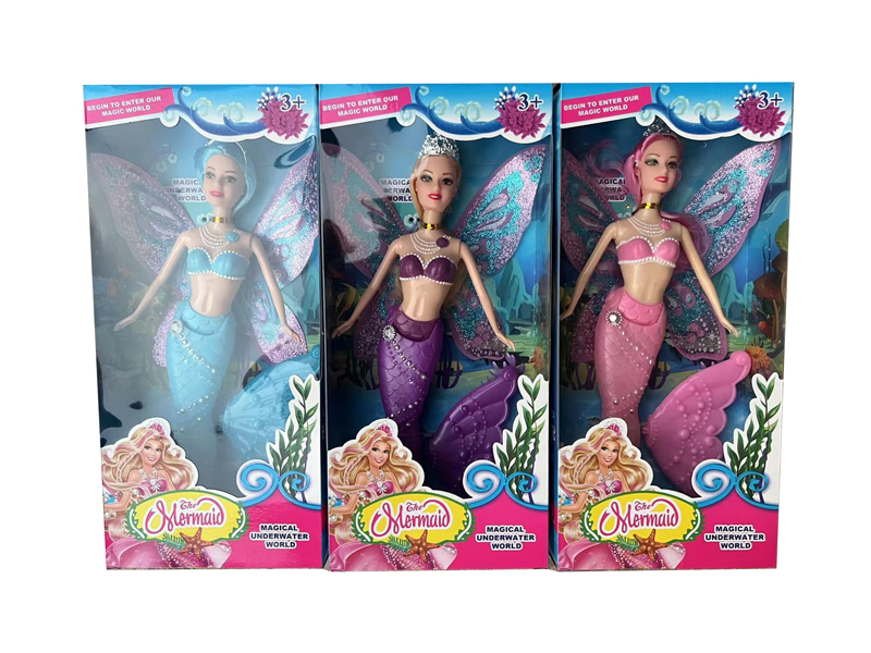 11.5-Inch 12 Joint Solid Butterfly Doll Series