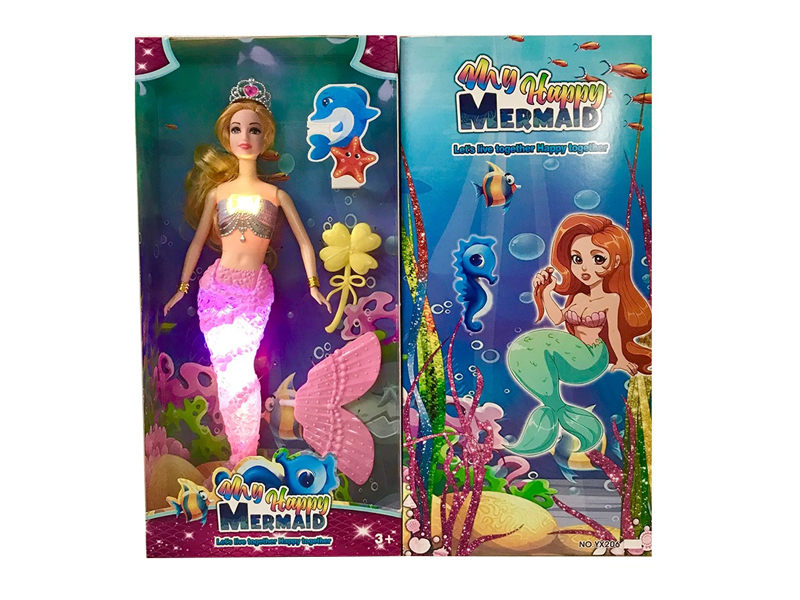 14 Inch Solid Mermaid Doll Series