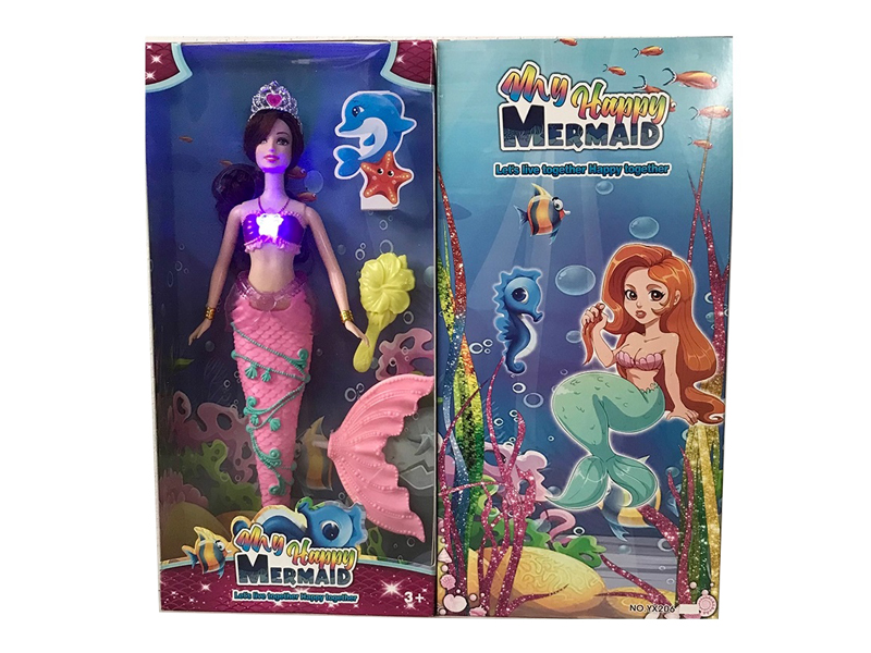 14 Inch Solid Mermaid Doll Series