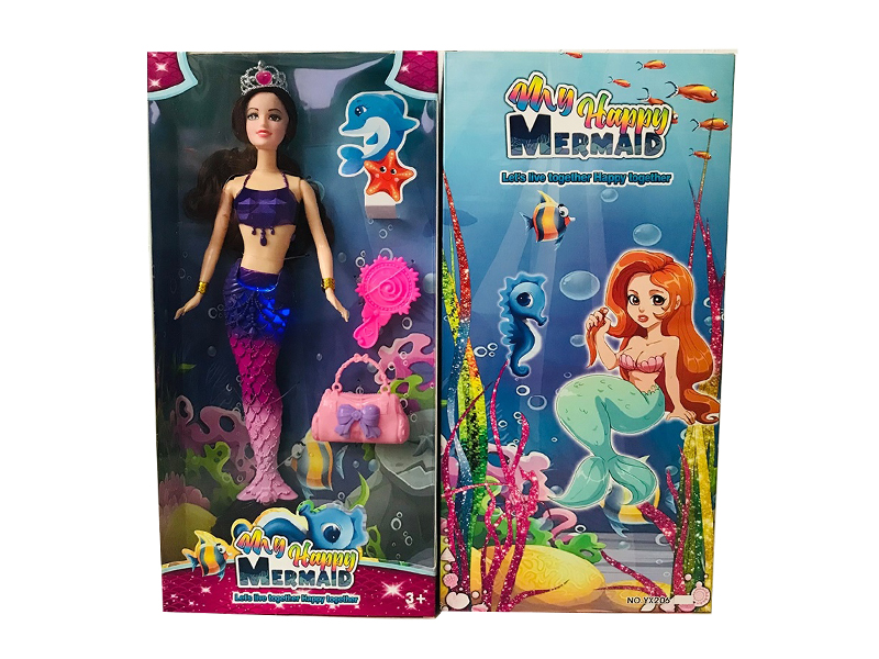 14 Inch Solid Mermaid Doll Series