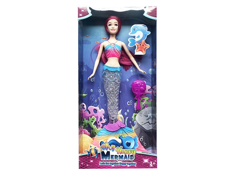 14 Inch Solid Mermaid Doll Series