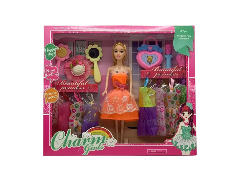 11.5-Inch 9-Joint Solid Fashion Doll