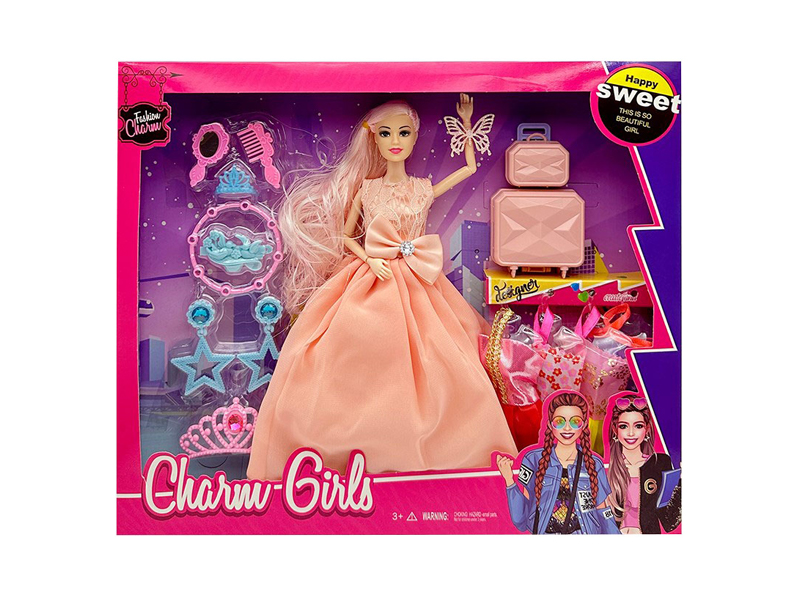 11.5-Inch 9-Joint Solid Wedding Doll