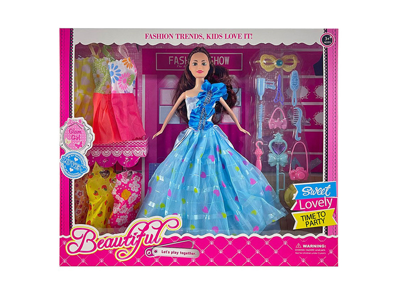 11.5-Inch Live Hand Wedding Doll