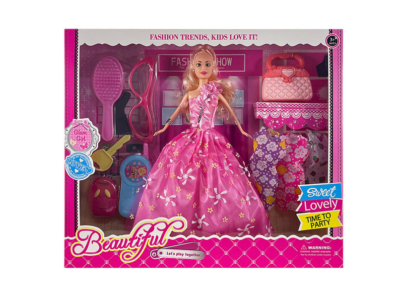 11.5-Inch Live Hand Wedding Doll