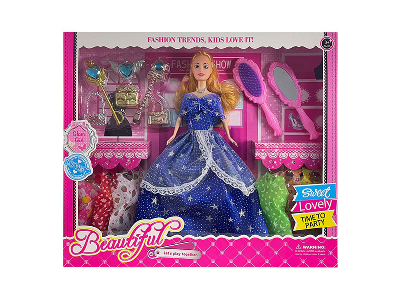 11.5-Inch Live Hand Wedding Doll