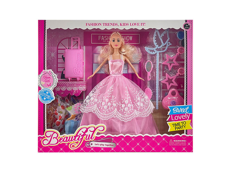 11.5-Inch Live Hand Wedding Doll