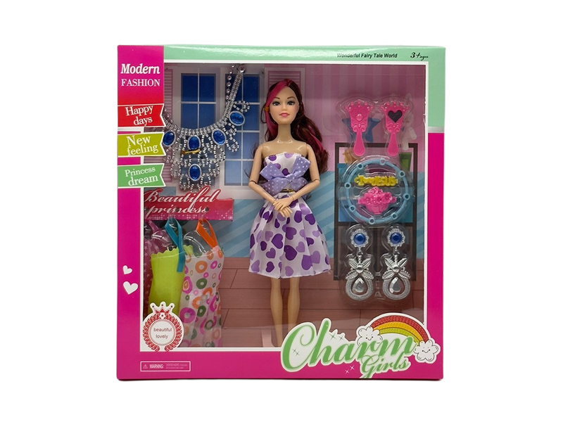 11.5-Inch 9-Joint Solid Fashion Doll