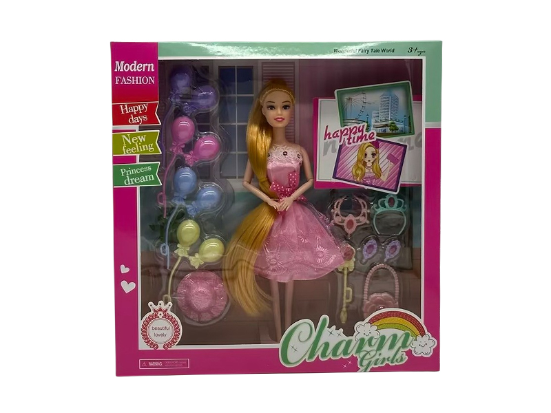 11.5-Inch 9-Joint Solid Fashion Doll