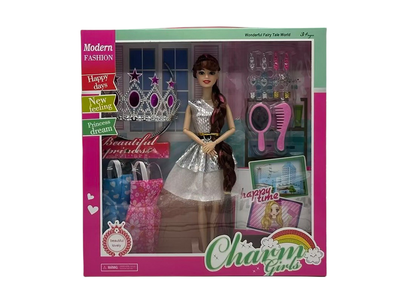 11.5-Inch 9-Joint Solid Fashion Doll