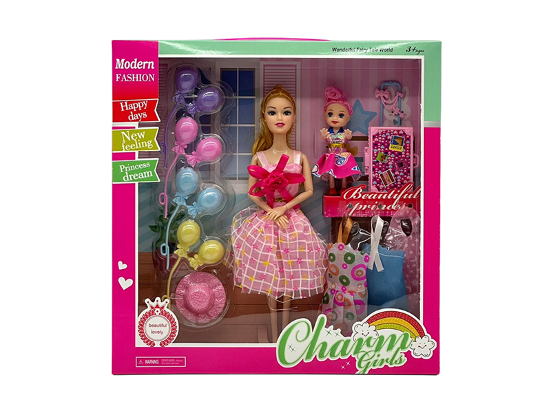 11.5-Inch 9-Joint Solid Fashion Doll