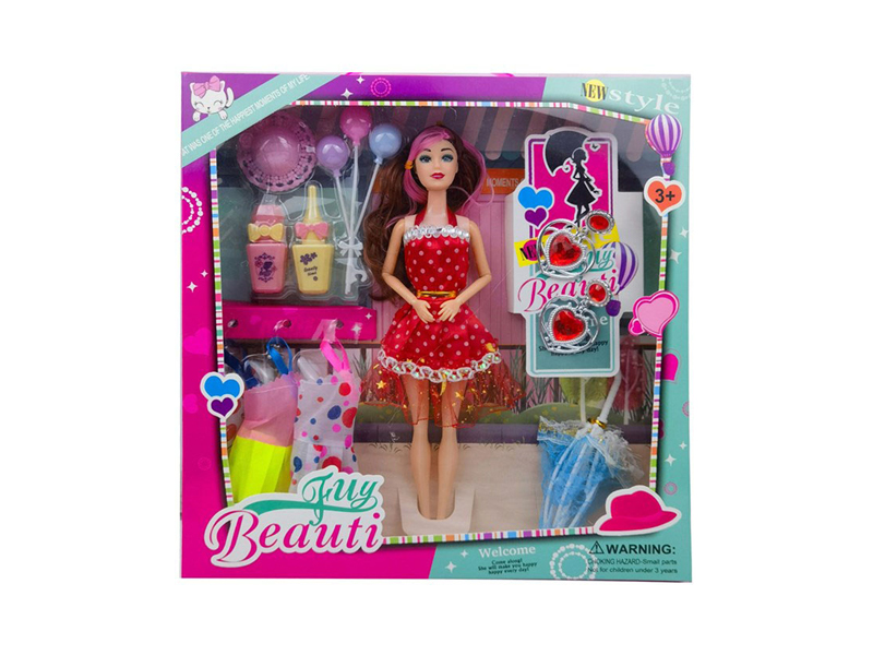 11.5-Inch 9-Joint Solid Fashion Doll