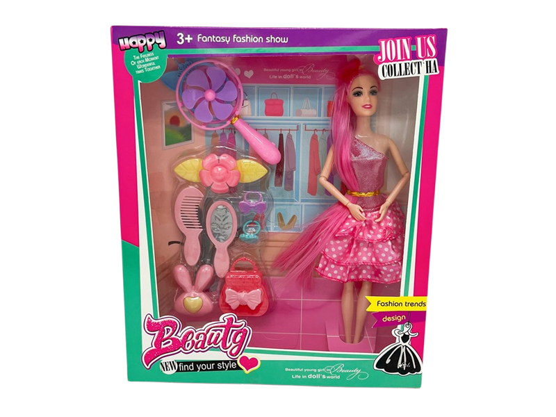 11.5-Inch 9-Joint Solid Fashion Doll