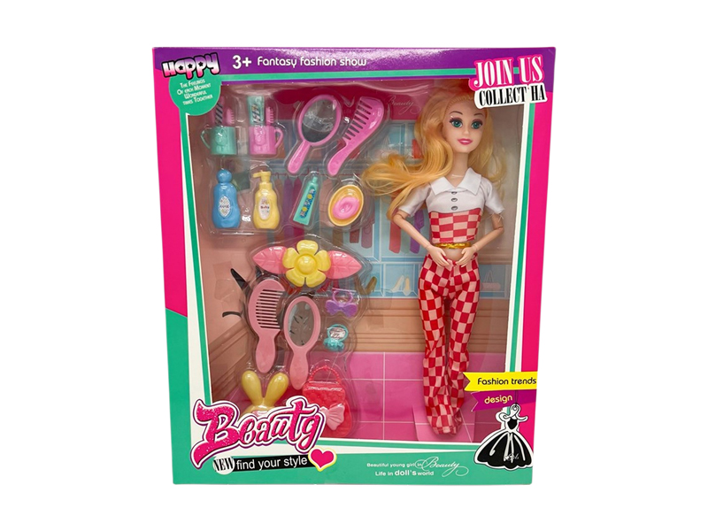 11.5-Inch 9-Joint Solid Fashion Doll