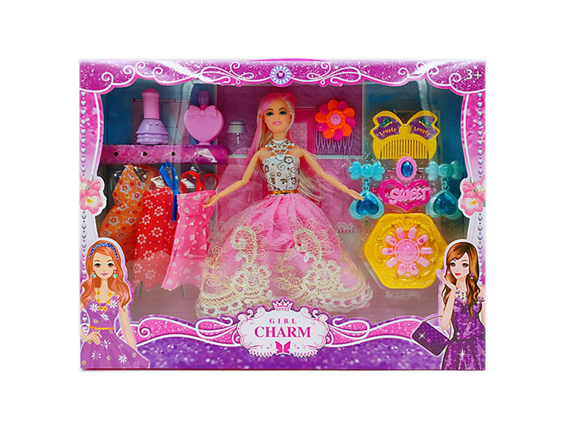 11.5-Inch 9-Joint Solid Fashion Doll