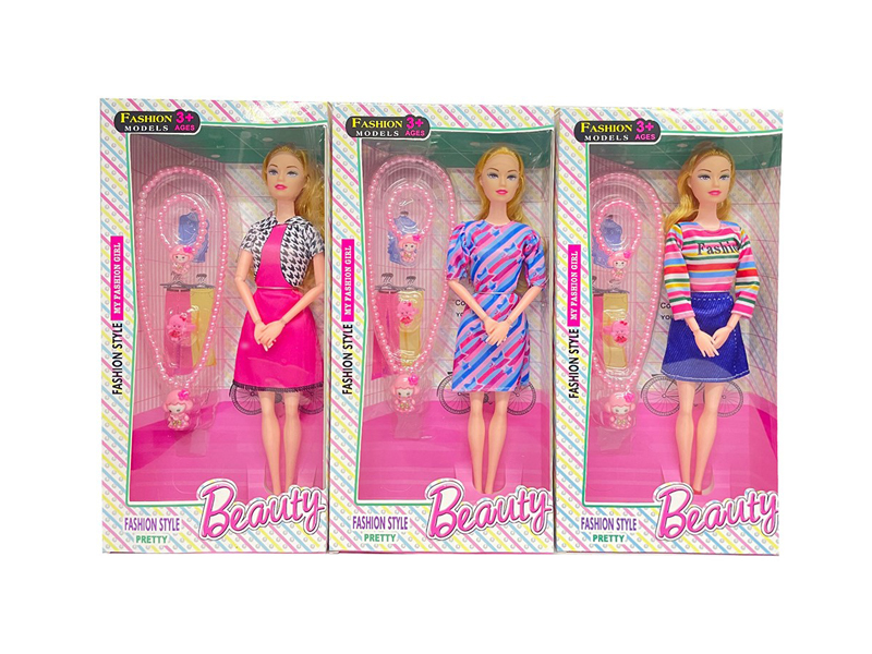 11.5-Inch 9-Joint Solid Trendy Doll
