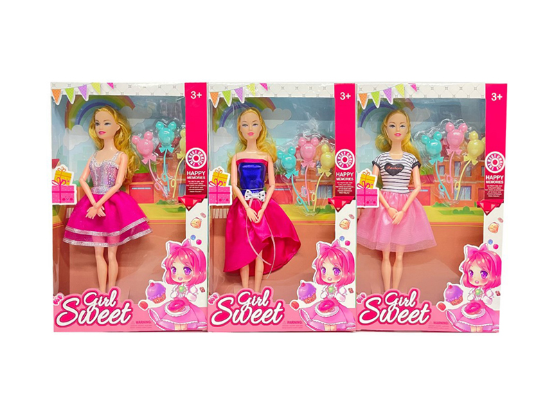 11.5-Inch 9-Joint Solid Trendy Doll