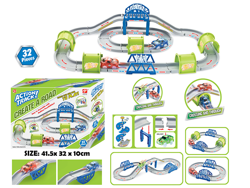 B/O Track Car 32pcs