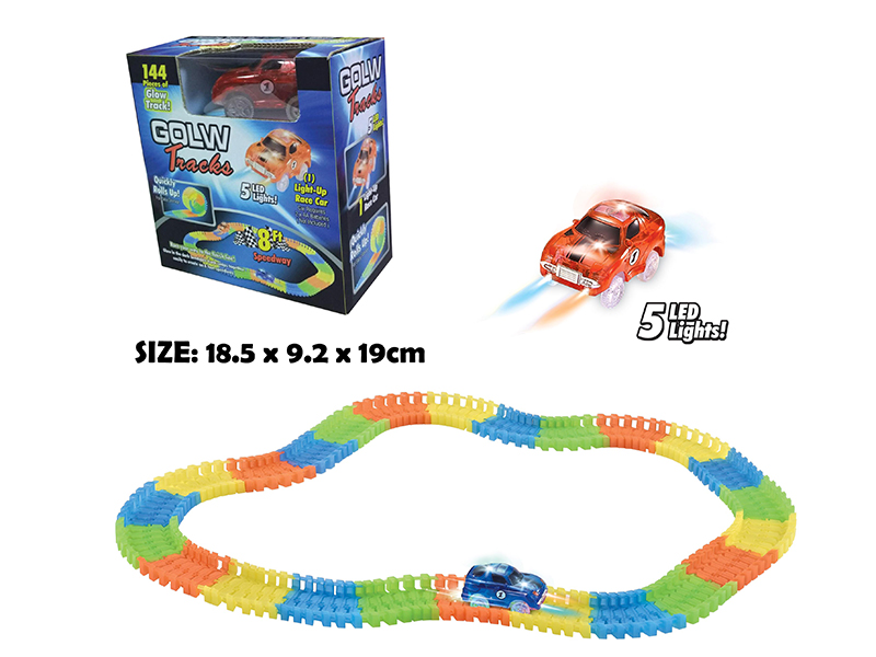 Glow-In-The-Dark B/O Rail Car