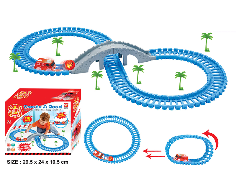 B/O Fire Engine Track Set