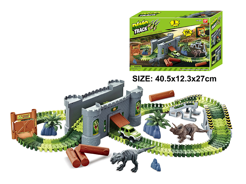 Dinosaur World B/O Track Car