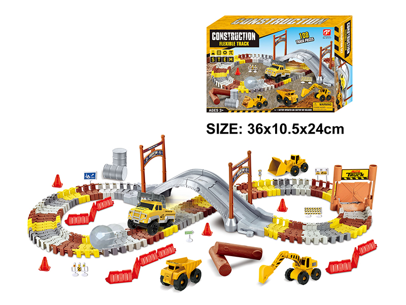 B/O Engineering Truck Track Set