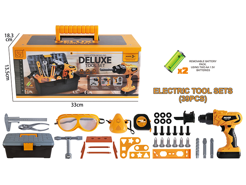 Power Tools Set 39pcs