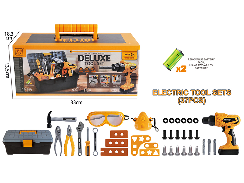 Power Tools Set 37pcs