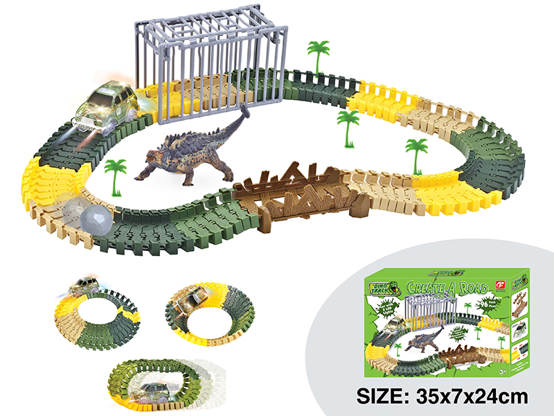 Dinosaur Park Electric Track Car