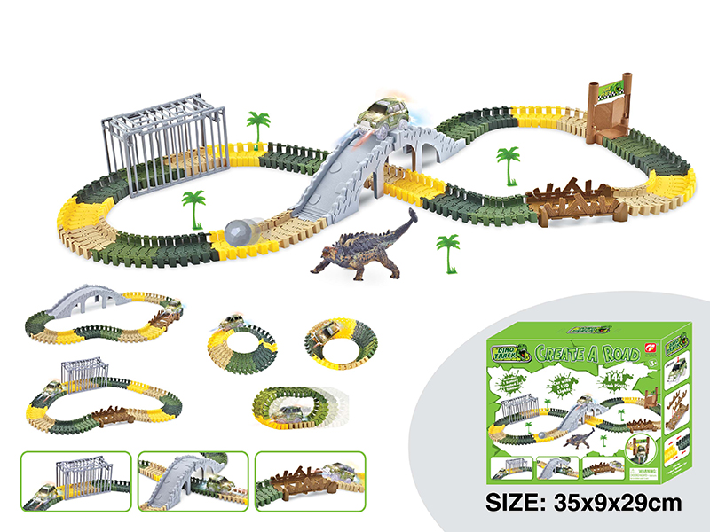 Dinosaur Park Electric Track Car