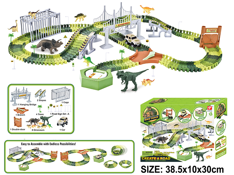 Dinosaur World Series B/O Rail Car