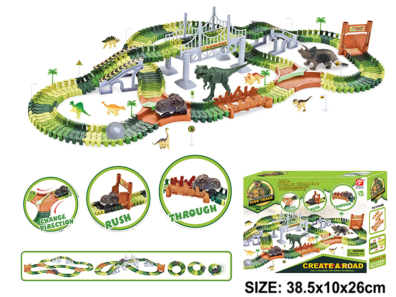 Dinosaur World B/O Rail Car