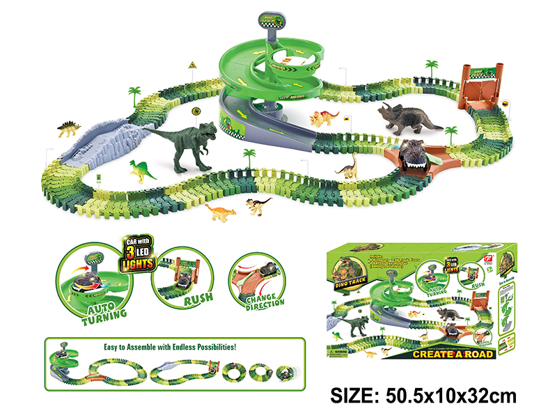 Dinosaur World B/O Rail Car