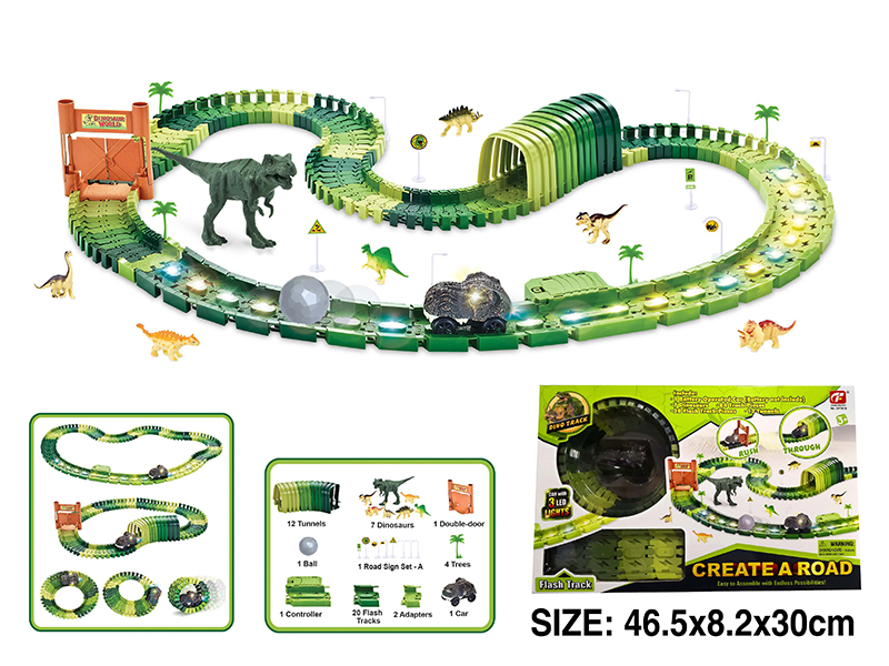 Dinosaur World B/O Rail Car
