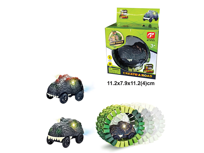 B/O Dinosaur Car Track Set
