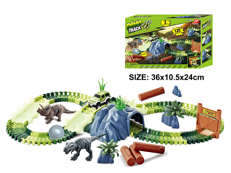 Dinosaur World B/O Track Car