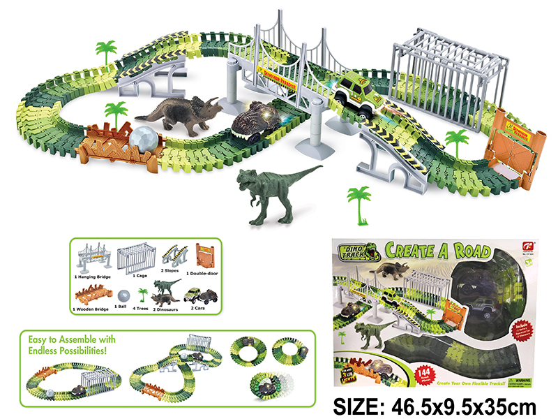Dinosaur World B/O Track Car
