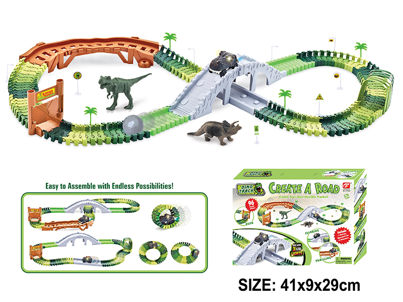 Dinosaur World B/O Track Car