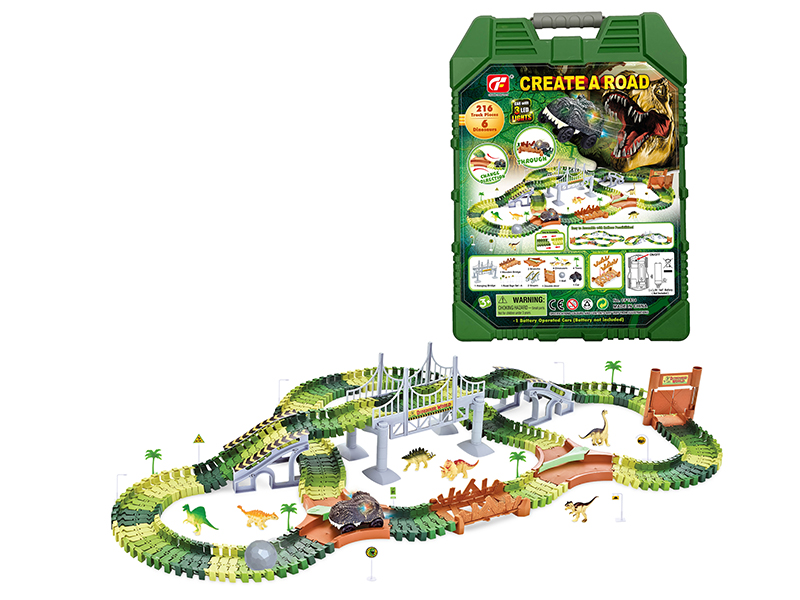 Dinosaur Park B/O Track Car