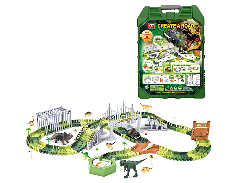 Dinosaur World B/O Track Car
