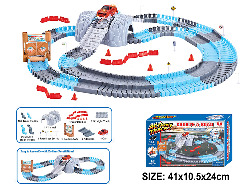 Electric Racing Car DIY Track Set