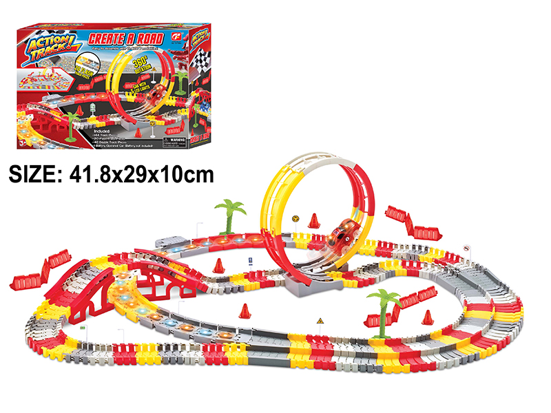 Electric Racing Car DIY Track Set