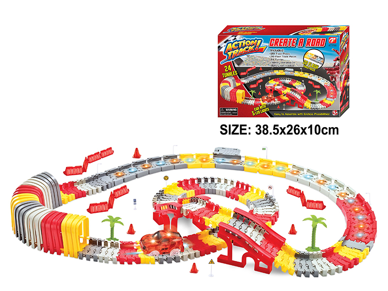Electric Racing Car DIY Track Set
