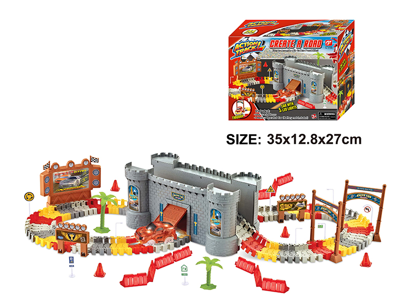 Electric Racing Car DIY Track Set