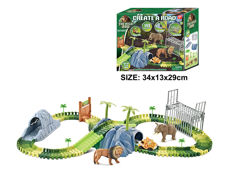 The Wild Zoo B/O Rail Car