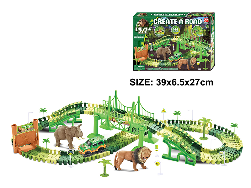 The Wild Zoo B/O Rail Car