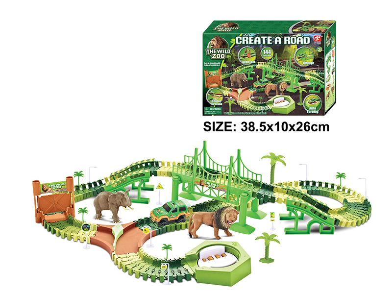 The Wild Zoo B/O Rail Car
