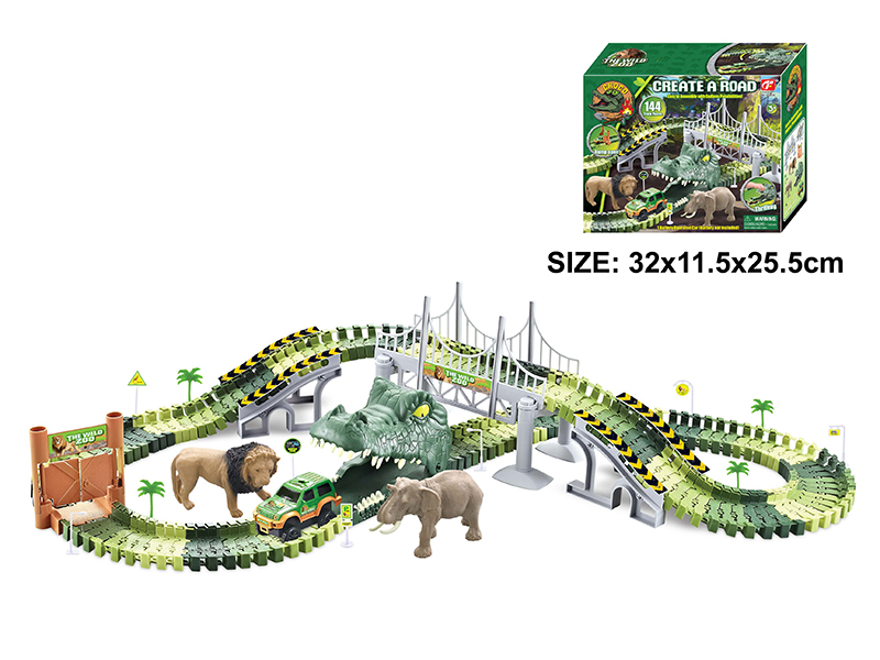 The Wild Zoo B/O Rail Car